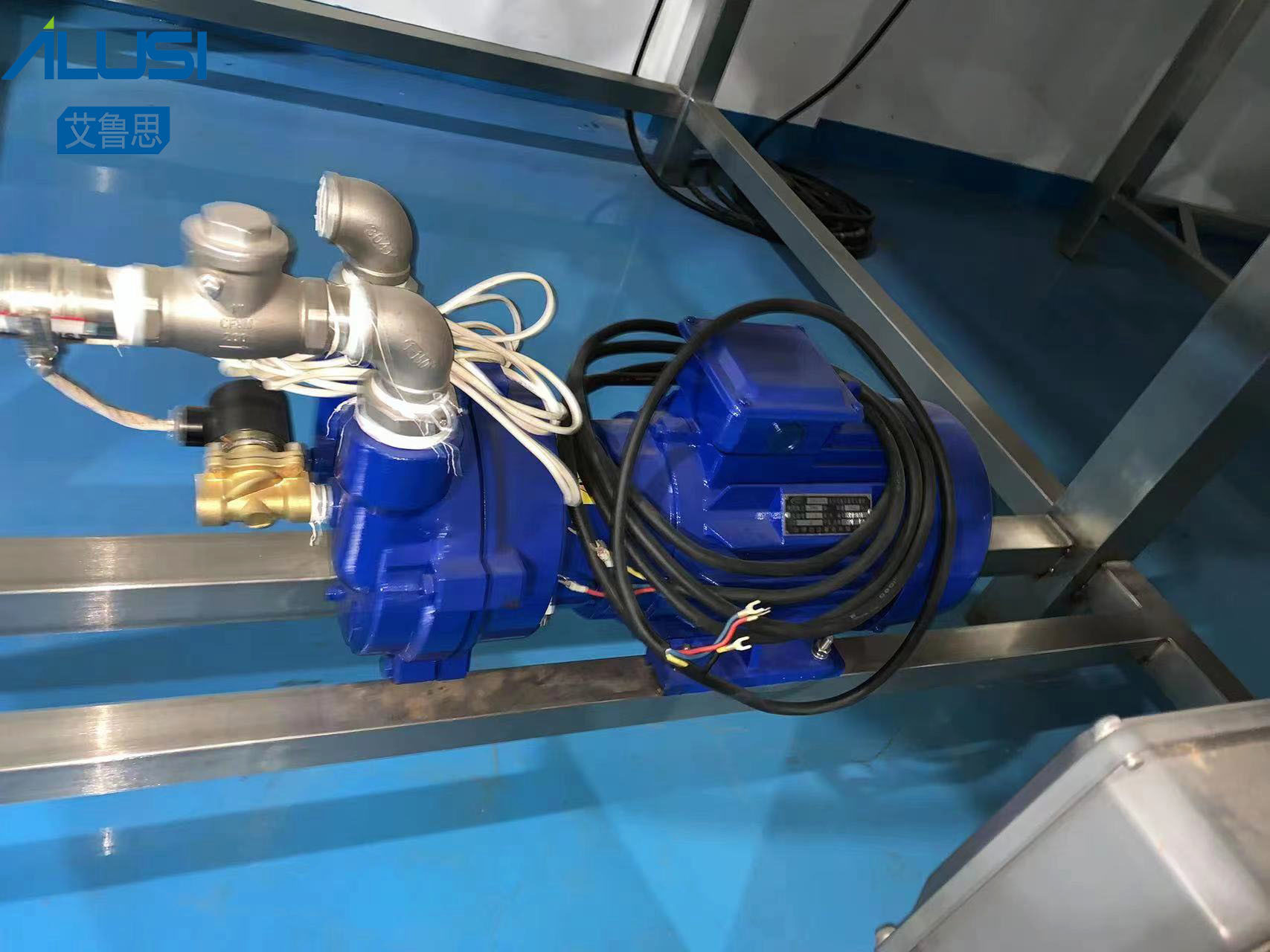 500L Fixed Automatic Emulsifier Mixer High Shear Homogeneous Vacuum Emusfifying Mixing Tank