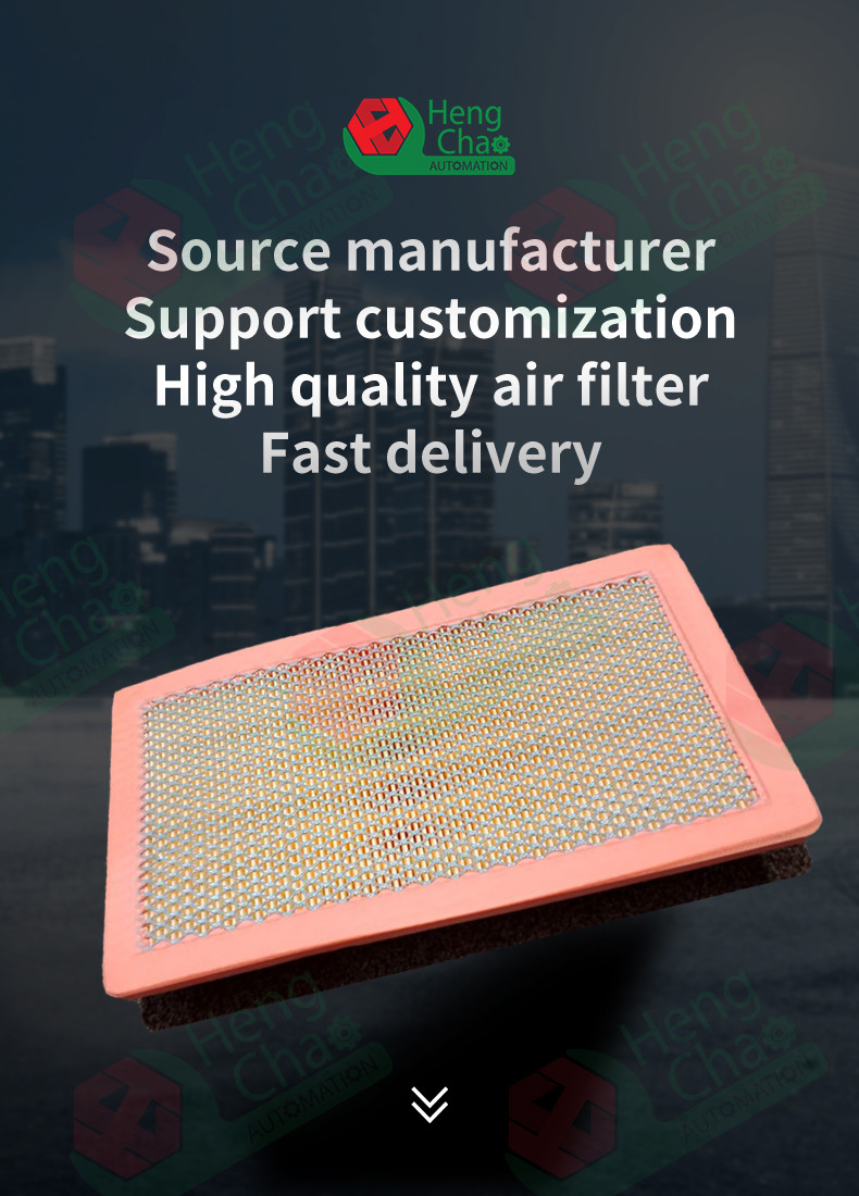 Automotive Filter Manufacturing Machines Production Auto Air Element OEM 60538923