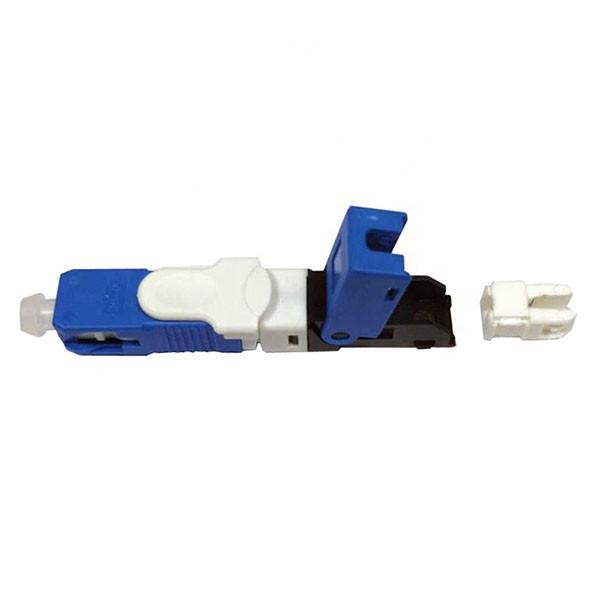 FTTH Plastic Optical Fiber Connectors , 2*3mm Quick Connect Fiber Optic