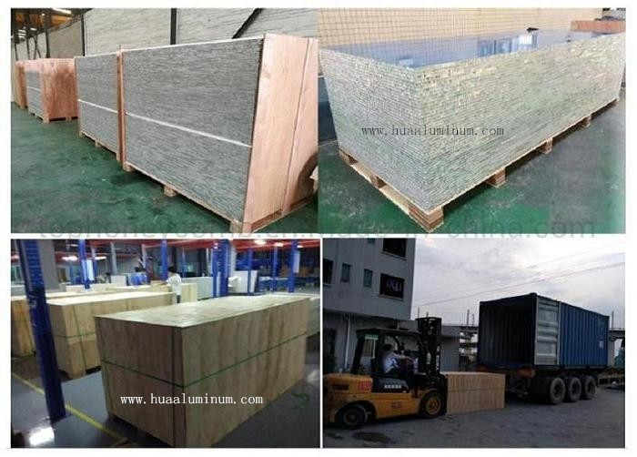Fireproof Aluminum Honeycomb Plate , ASTM Aluminum Honeycomb Panels 4x8