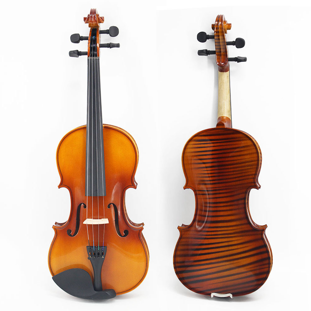 Factory supply European Material flamed Professional 4/4 handmade Violin play Claude Debussy:Violin Sonata in G Minor