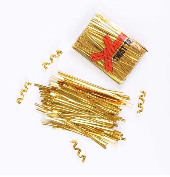 supply gold wire tie gold wire line cake tie bar seal gold wire cake making