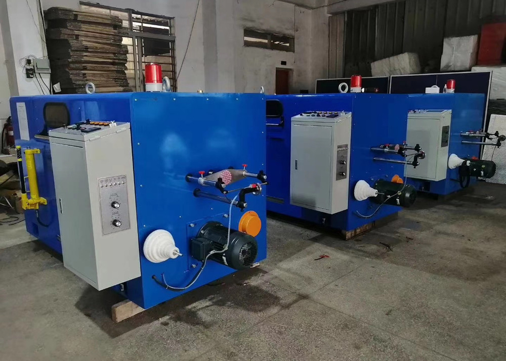 7*0.52 7*0.67mm Copper Bunching Machine Twisting Stranding Production Line