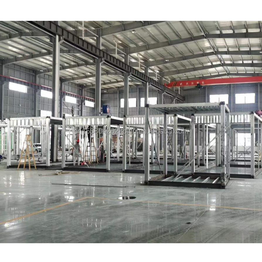 Hotel Standard Portable Container Steel Prefabricated House Office Mobile 20ft Expandable Folding Container House Activity Room