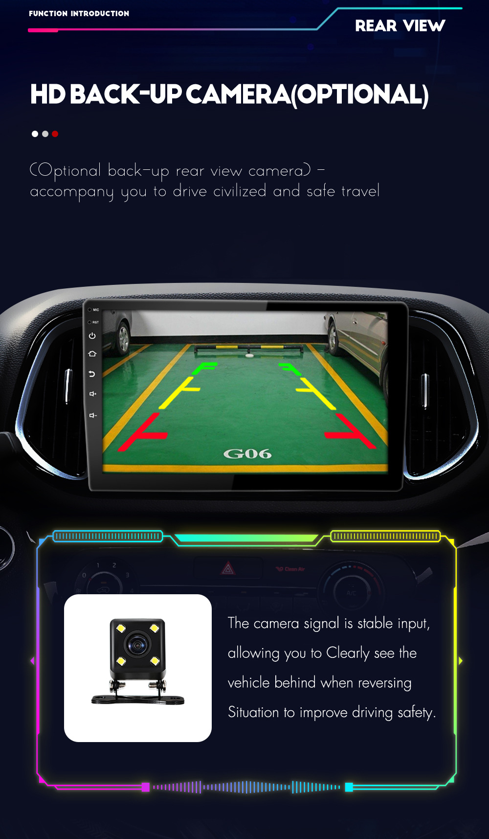 9 inch/10 inch Android 12 Auto Multimedia Player for Honda VW Hyundai Kia Suzuki Toyota Nissan