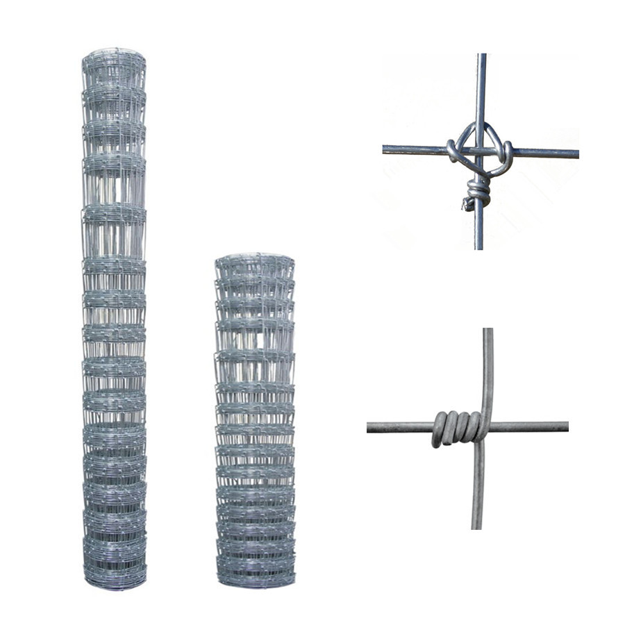 Hinge joint 50kgs/M2 50m Length Wire Cattle Fencing For Farm