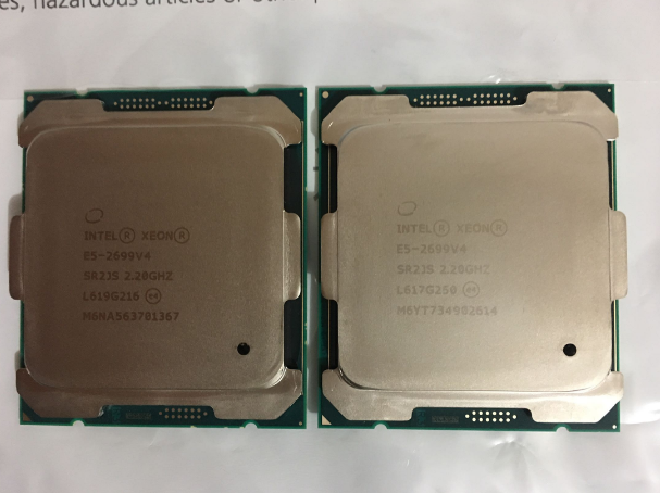 TDP 145 W 2.20 GHz 22-Core 55 MB Intel Xeon E5-2699V4 Server Processor CM8066002022506
