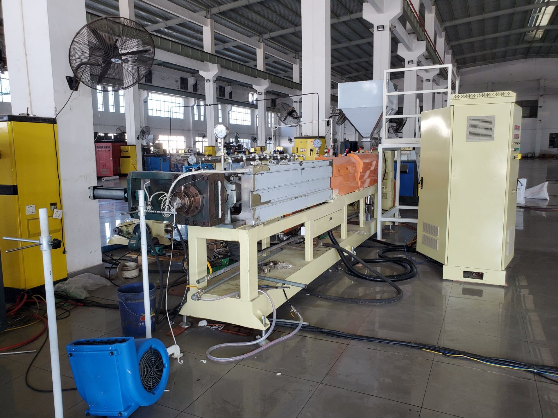 75mm Epe Foam Sheet Extrusion Line Sheet Extruder 80kg/Hr Capacity