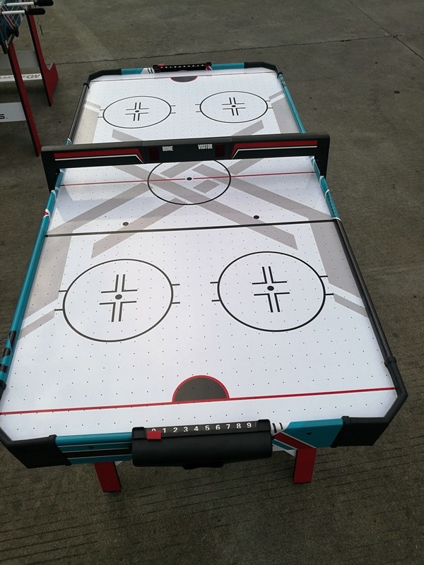 High Quality 4FT Air Hockey Table Electronic Scorer Color Graphisc Design Wood Ice Hockey Table