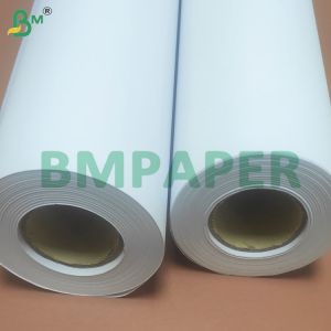 20LB Double Side White High Precision CAD Plotter Paper Rolls