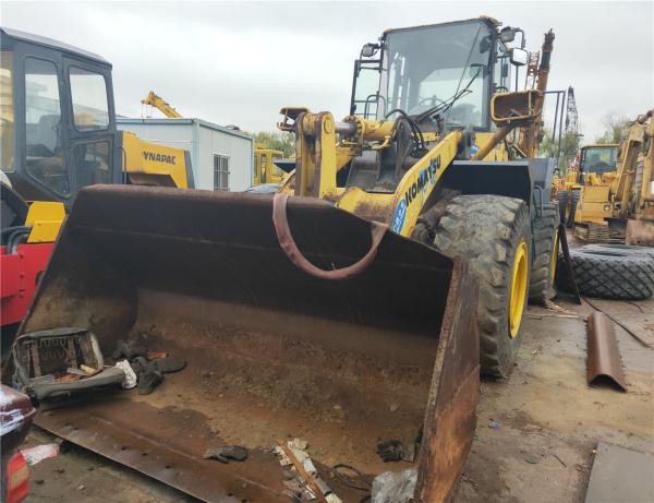 Made in Japan Komatsu 18ton Wa380-6 Construction Wheel Loader in Good Condition