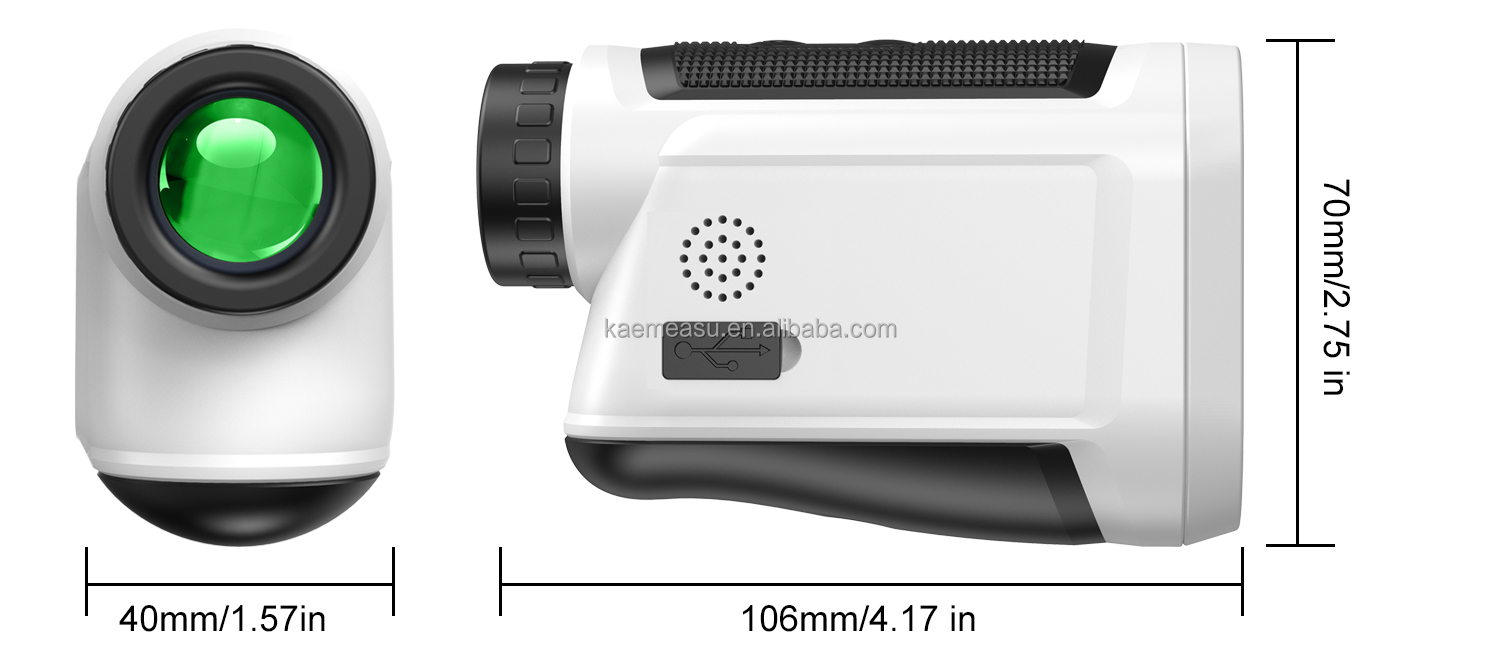 Multi-function Golf Laser Rangefinder Mini Long Distance Meter 1000m Hunting Laser Range Finder