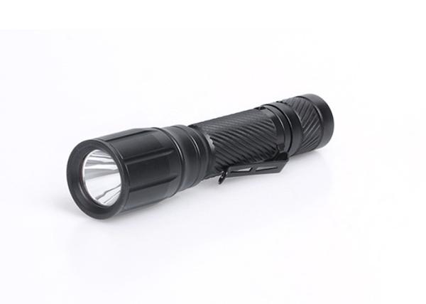 Aluminum Rechargeable Tactical LED Flashlight IP67 5W 300Lm Rechargeable