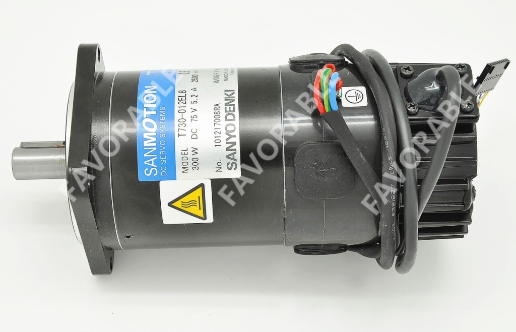 Sanyo Dc Servo Motor C Axis Motor X Axis Step Motor Used For Apparel Cutter Machine