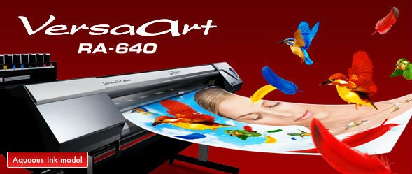 1.6 M Roland RE640 printer,with epson dx7 print head,for outdoor printing jobs