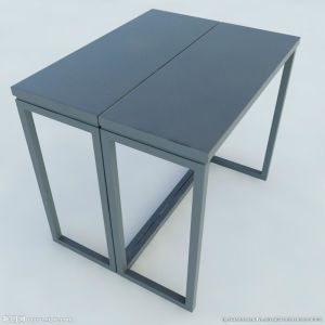 Customized Metal Table Legs designed with Nonstandard Triangle Bracket Structure