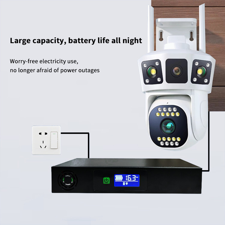 DC 60w 17600-41600mah UPS Backup Power For Laptop And Wifi Router