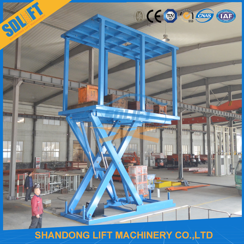 3T 3M Double Deck Hydraulic Car Lift For Home Garages