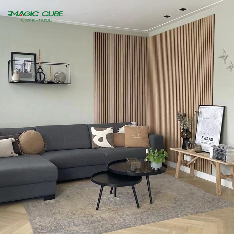 Interior Acoustical Decoration Durable and Eco-Friendly akupanel acoustic panel wooden