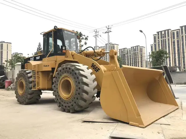 Heavy Duty CAT Second Hand Loader Used CAT 966F Wheel Loader