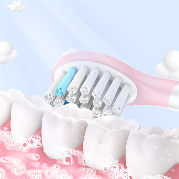 Eco Friendly Children Sonic Rechargeable Electric Toothbrush with 3 Brushing Modes