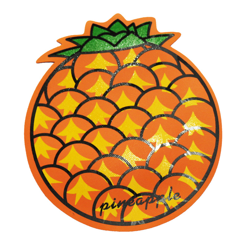 Minglu CM-004 Manufacture of Rubber Fruit design Drink Coasters  Cup Mats Coffee Mug Bar Coasters