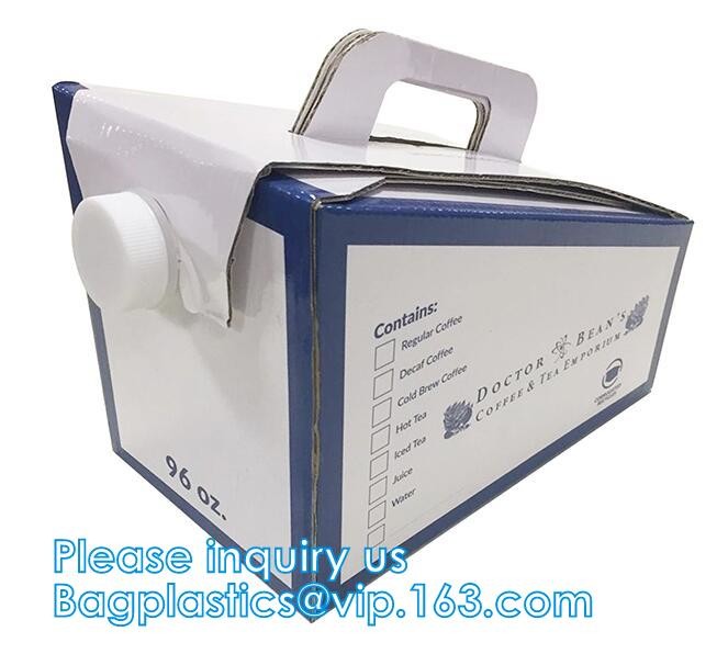 Beverag bag spout pouch drink water in plastic bag coffee pouch with soft spout tap juice bag HOT COFFEE POUCH BAGS