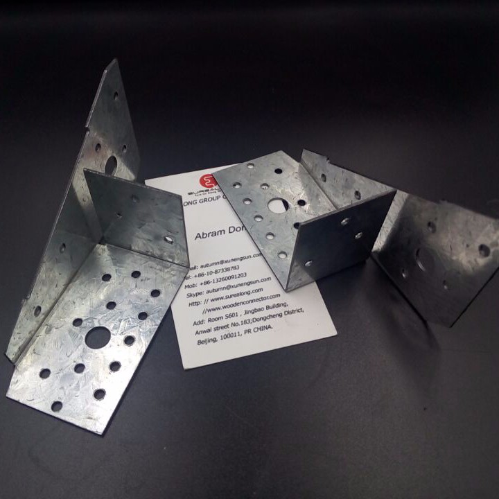 ISO9001 2008 Certified Galvanized Steel Joist Hangers For Wooden Connectors
