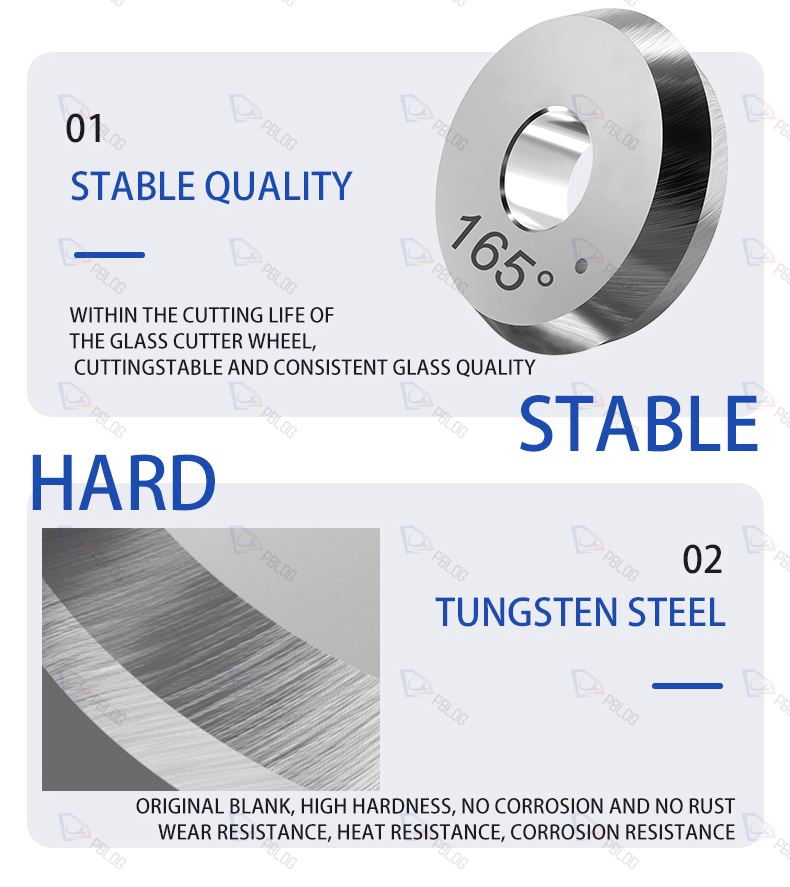 High quality sharp glass divider tool CNC glass cutting machine cutter head