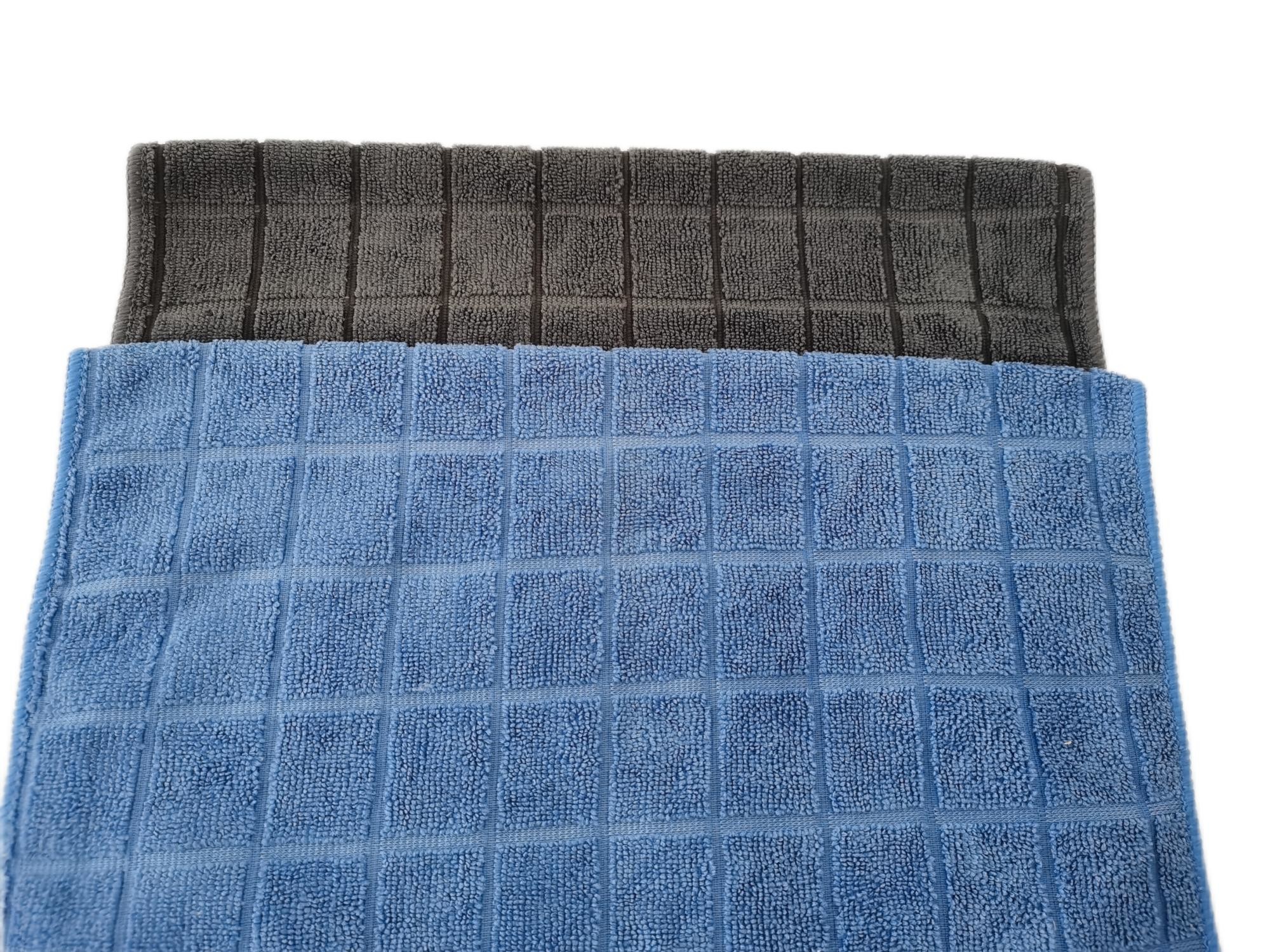 All Purpose Microfiber Terry Cleaning Towels Absorbent Lint Free Streak Free
