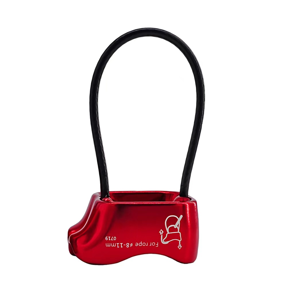 Galvanized High Rise Descender for Rapid Descent Climbing Gear and ATC Protection Device