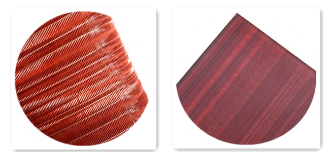 HH 0.26X110 Glass Art Mesh, Wired Patterned Glass Decorative Wire Mesh