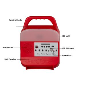 China 8000mah Solar Energy Lighting System Portable Solar Panel Kit on sale