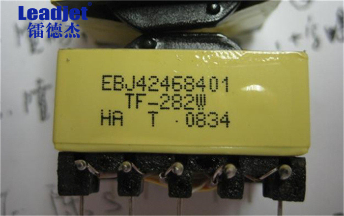Dry Instantly Logo Inkjet Printer / Batch Number Cij Inkjet Printer 48 Dots