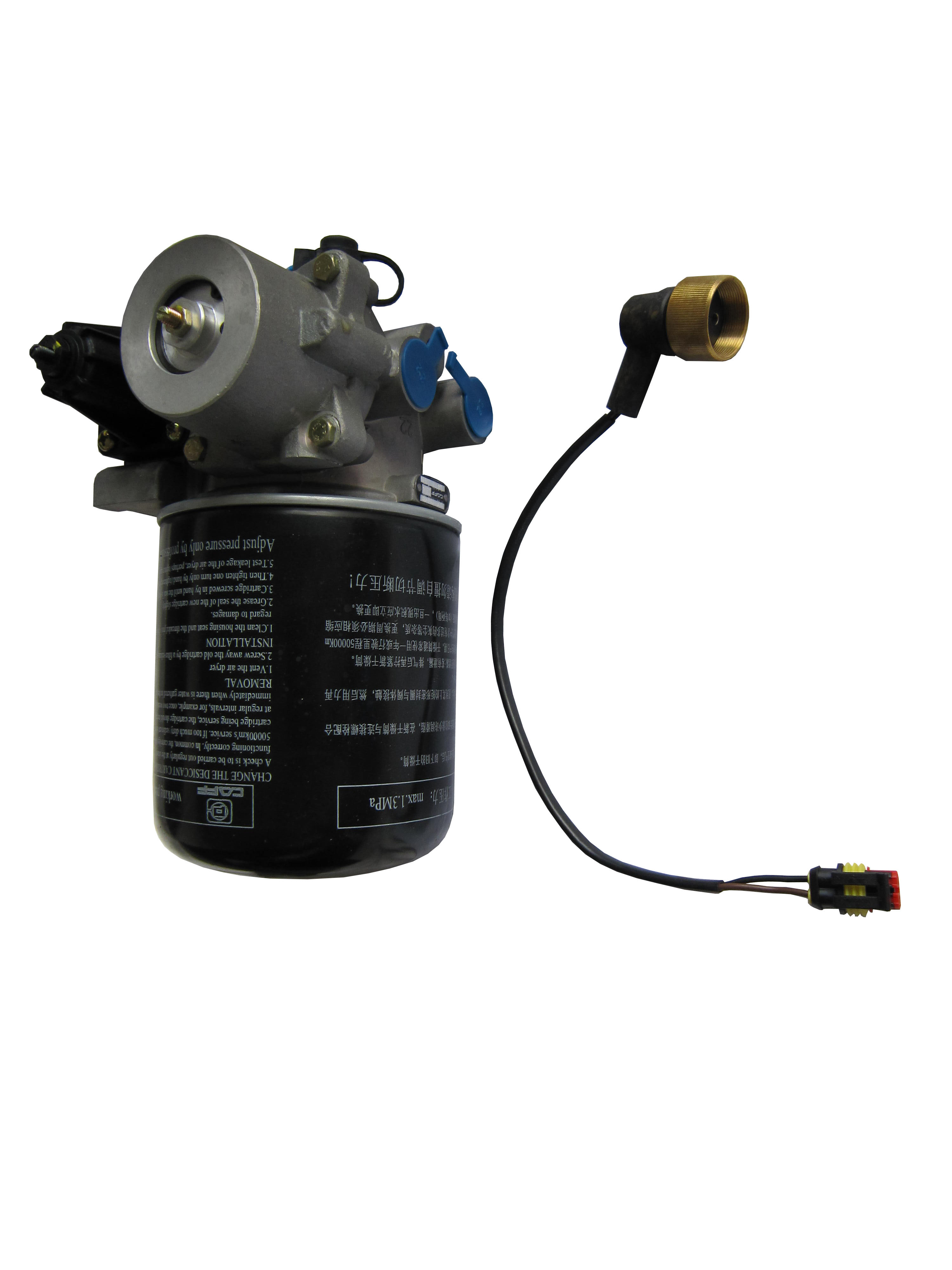 13C0157 Air Dryer For Wheel Loader Spare Parts Electrical Instrumentation