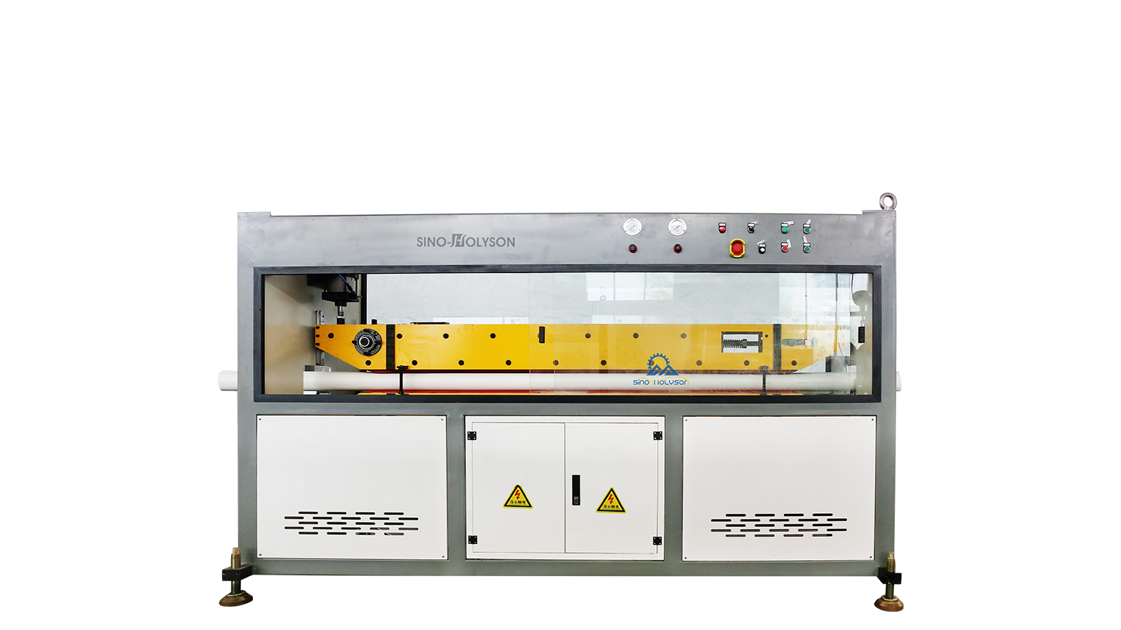 380V 50HZ 3Ph Automatic HDPE/PP Plastic Pipe Extrusion Line Size 20-110mm