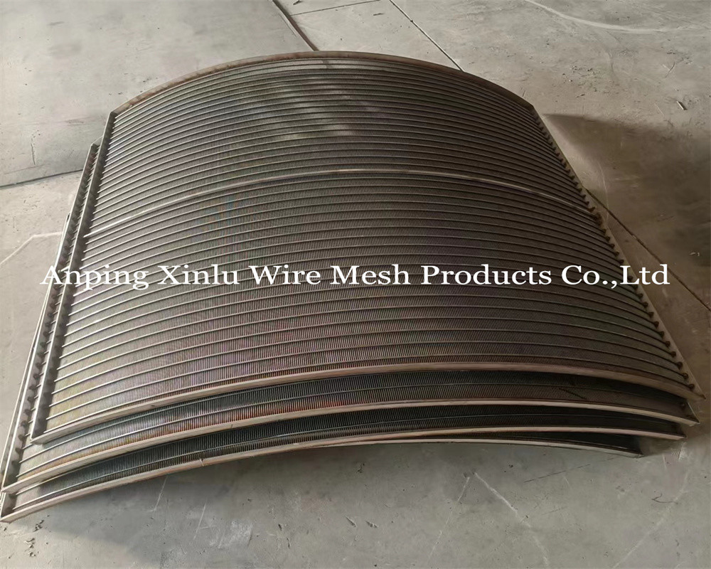 Johnson Static Sieve Bend Screen DSM Low Carbon Steel V Wire Screen