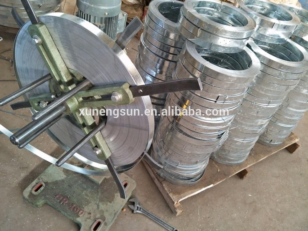 Customized Length Perforated Galvanized Steel Metal Hanger Strap Pipe Strapping