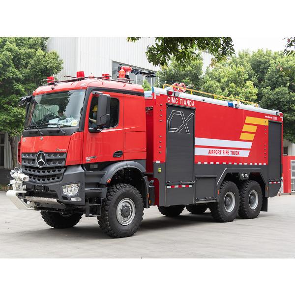 6x6 Airport Rescue ARFF Fire Fighting Truck Fire Engine Airport Crash Tender