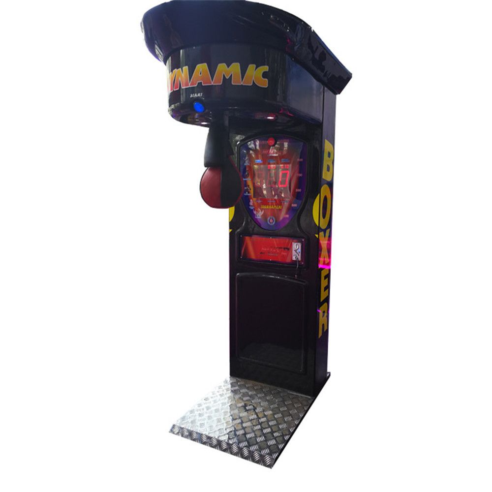 leisure boxer 160W Ultimate Big Punch Machine Arcade Boxing Game With Ticket-out