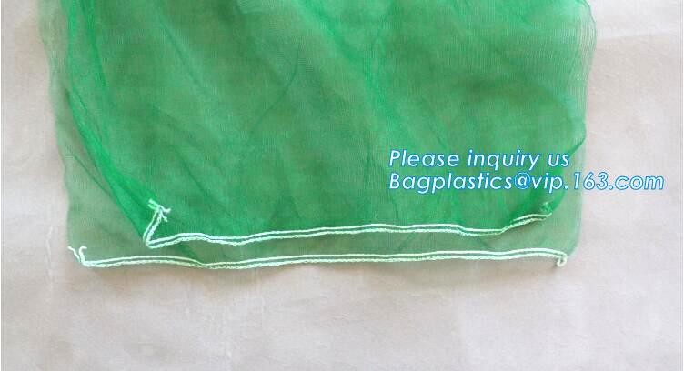 Reusable Solid Shopping Bag String Grocery Bag Shopper Cotton Tote Mesh Net Woven Portable Durable Shopping, BAGEASE