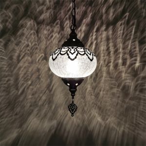Newest style Turkish ethnic customs handmade Mosaic lamp romantic cafe