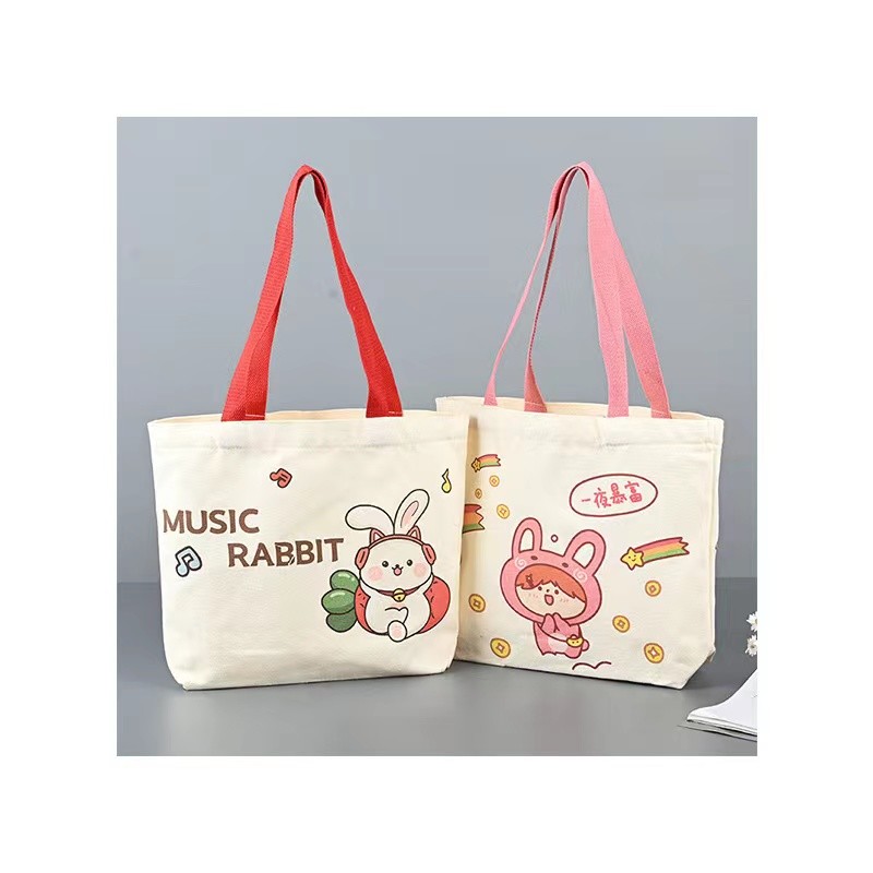 Customization Cotton Cloth Bag Fashion Canvas Bag With Handles