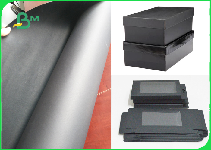 Acid Free Black Cardstock Paper 150gsm Jet Black For Business Card