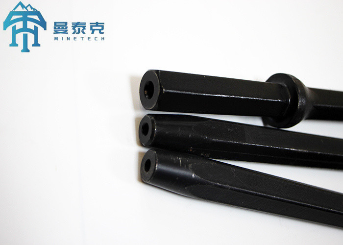 Penumatic H19 11 Degree Dth Drill Rods And Bits For Tunneling