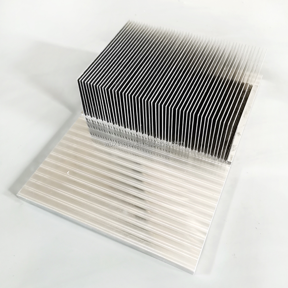 Industrial Rustproof Laser Heat Sink , Anodizing Aluminium Heat Sink Extrusion
