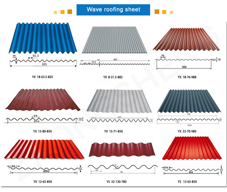 Affordable Mid Hard SGCC 0.15mm Prepainted Calamine Steel Roof Sheets with Corrosion-Resistant Primer Coating