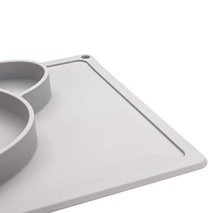 Children Silicone Placemat Baby Feeding Mat Plate Fancy Food Grade Baby Mat Baby Easy Feeding Tool