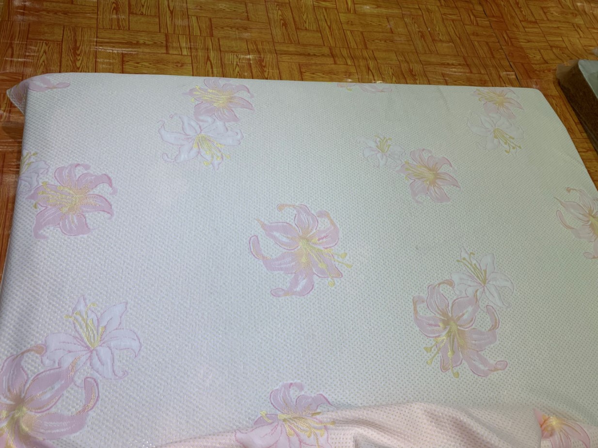 Recycled Waterproof 400gsm Jacquard Knitting Fabric RoHS Certification