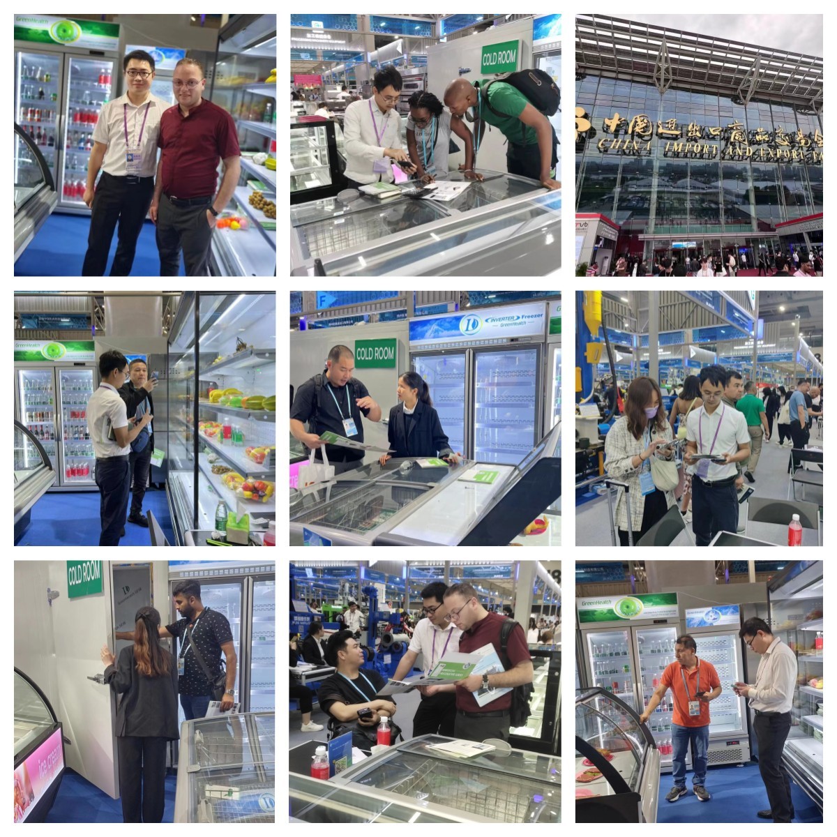 Food Meat Deli Display Open Chiller Refrigerator Build In System For Hypermarket